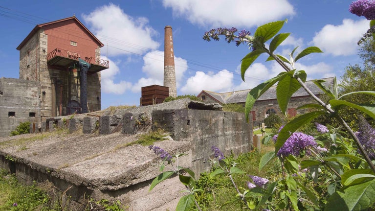 East Pool Mine at Pool, near Redruth, Cornwall